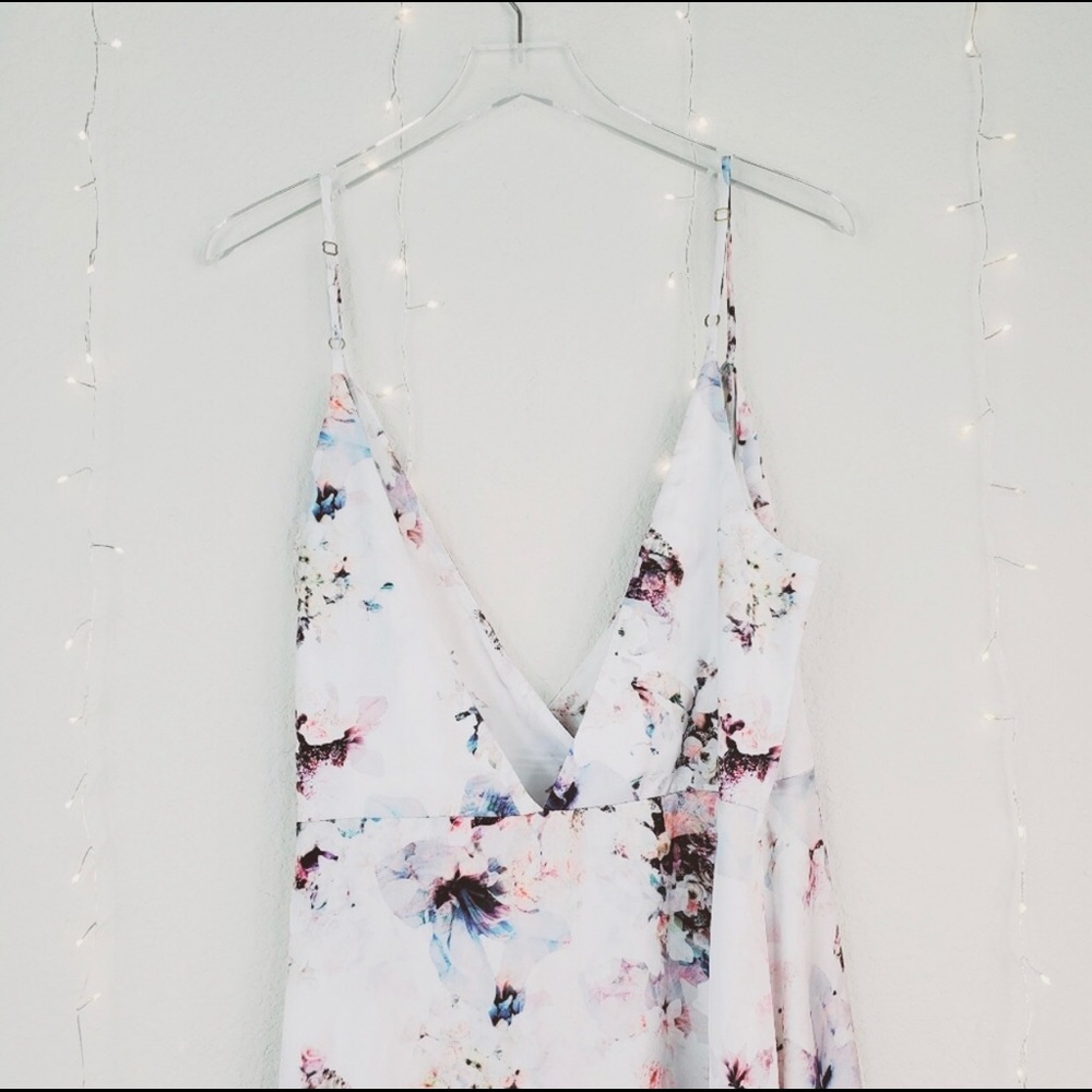 Show Me Your Mumu Maria Floral Wrap High Low Maxi Dress